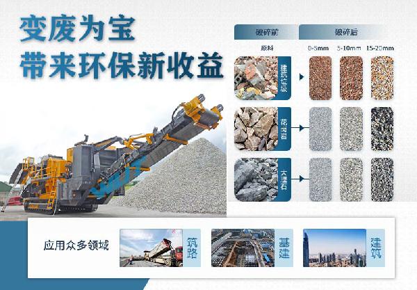 移動固廢破碎設備產品優勢