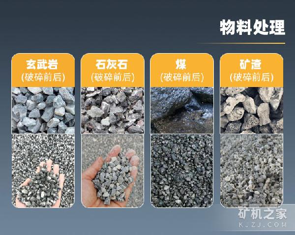 移動破碎機物料處理