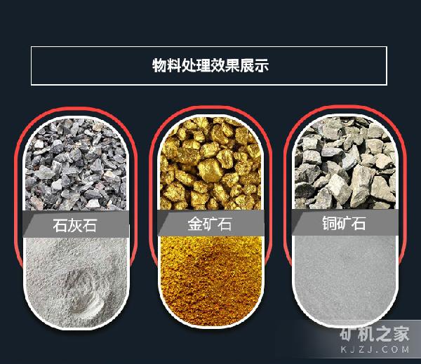 雷蒙磨粉機物料處理