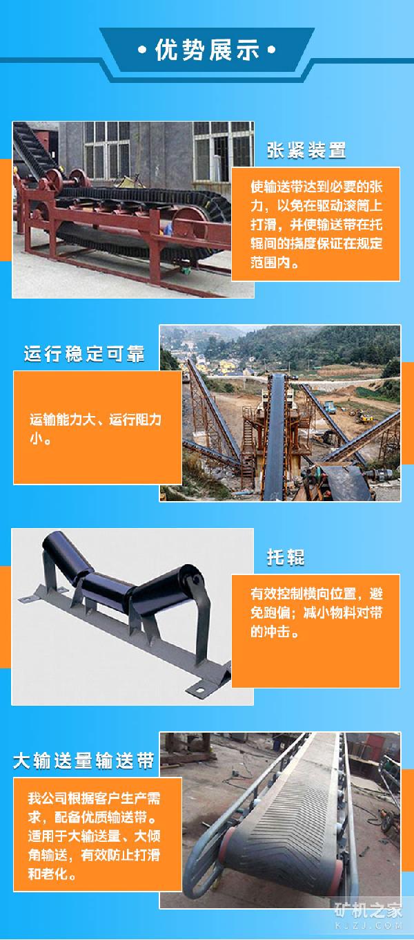 B6X帶式輸送機優勢描述