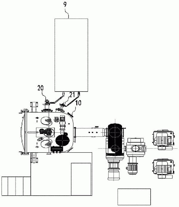 連續式冷坩堝感應霧化制備鈦粉設備的制作方法