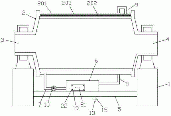 棒磨機的冷卻機構