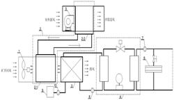 礦井回風余熱梯級利用系統