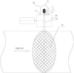 用于主通風機蝶閥的開合度指示裝置