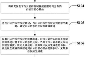 鹽下白云巖水巖反應的模擬與評價方法及系統