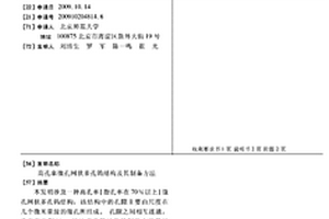 高孔率微孔網狀多孔鎢結構及其制備方法