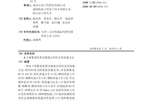 水下樹脂基輕質高強復合材料及其制備方法