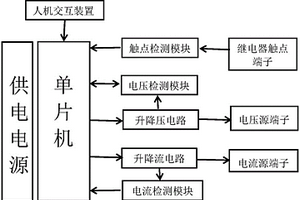 多功能繼電器測試儀及動作電壓、動作電流測試方法