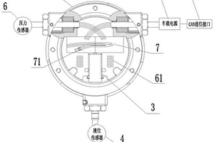 一種車載LNG氣瓶絕熱性能的監測裝置及監測方法