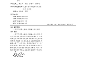 一類羅丹明熒光染料，其制備方法及應用