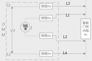 利用雙絞線精確測量智能門鎖內阻的方法