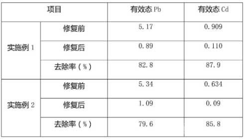 礦山重金屬尾礦庫污染土壤修復的藥劑及使用方法