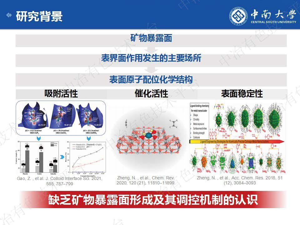 礦物表面反應性解析的新進展