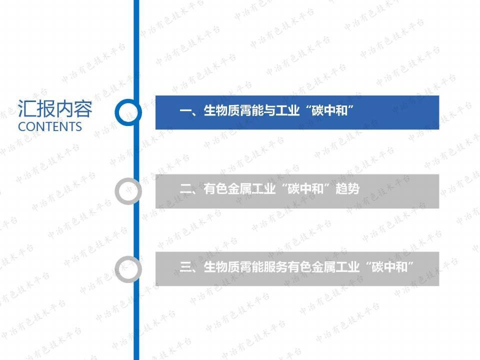 碳中性生物質在有色金屬工業“碳中和”戰略中的前景