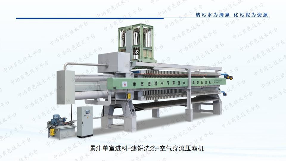 景津壓濾機在礦山浮選中的應用