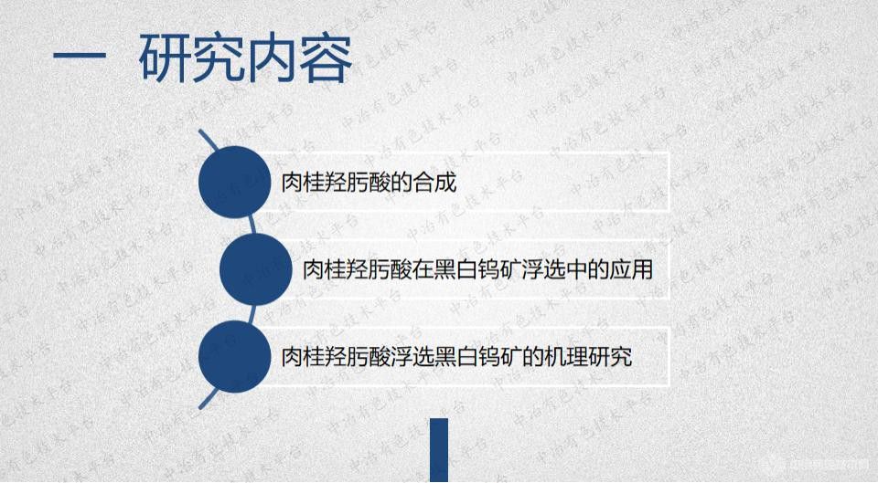 新型羥肟酸對黑白鎢的浮選行為及其機理研究