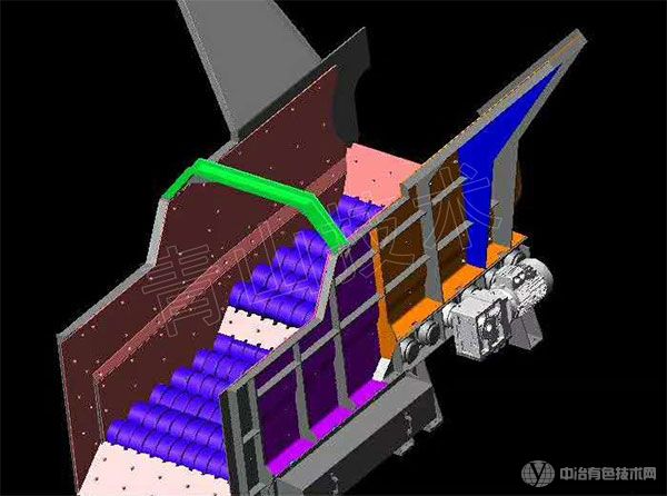 泥石分離機3d圖