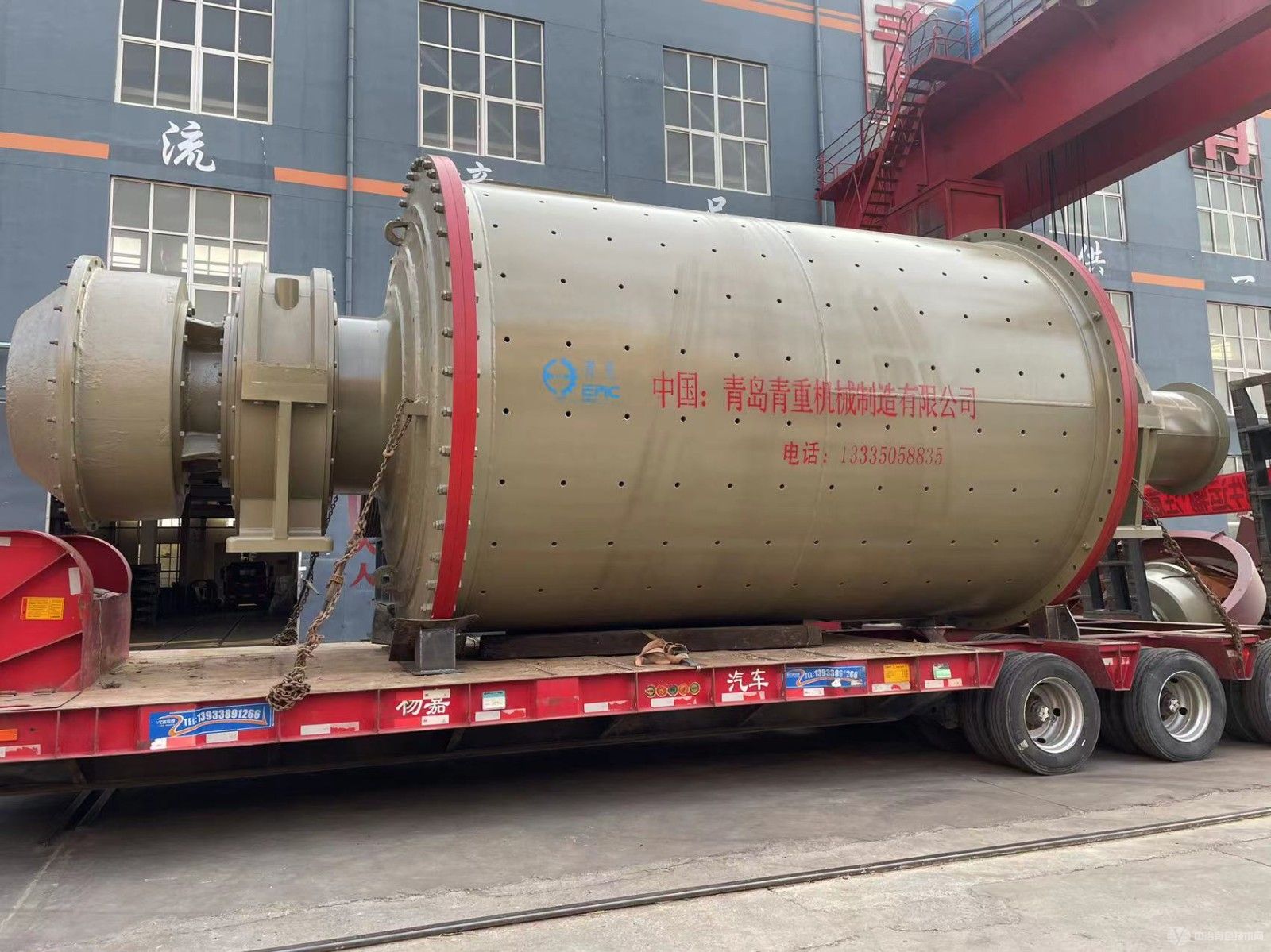 濕式溢流型滾動軸承節能球磨機