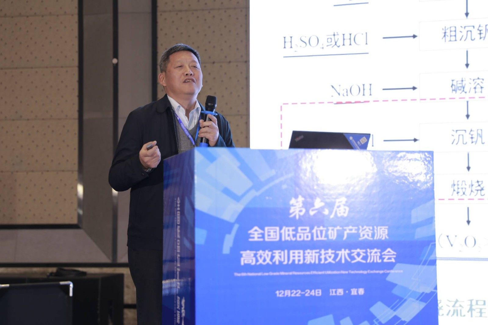 第六屆全國低品位礦產資源高效利用新技術交流會現場照片