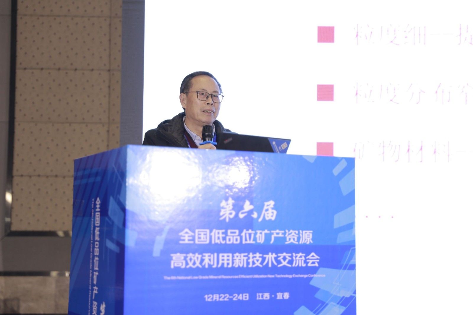 第六屆全國低品位礦產資源高效利用新技術交流會現場照片