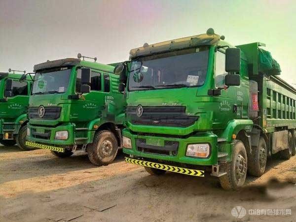 低價出售一批二手歐曼陜汽德龍豪沃雙橋四橋翻斗自卸車手續齊全