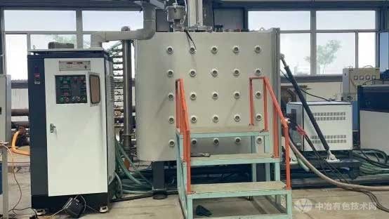 固態儲氫及復雜合金的真空電磁熱場熔煉爐