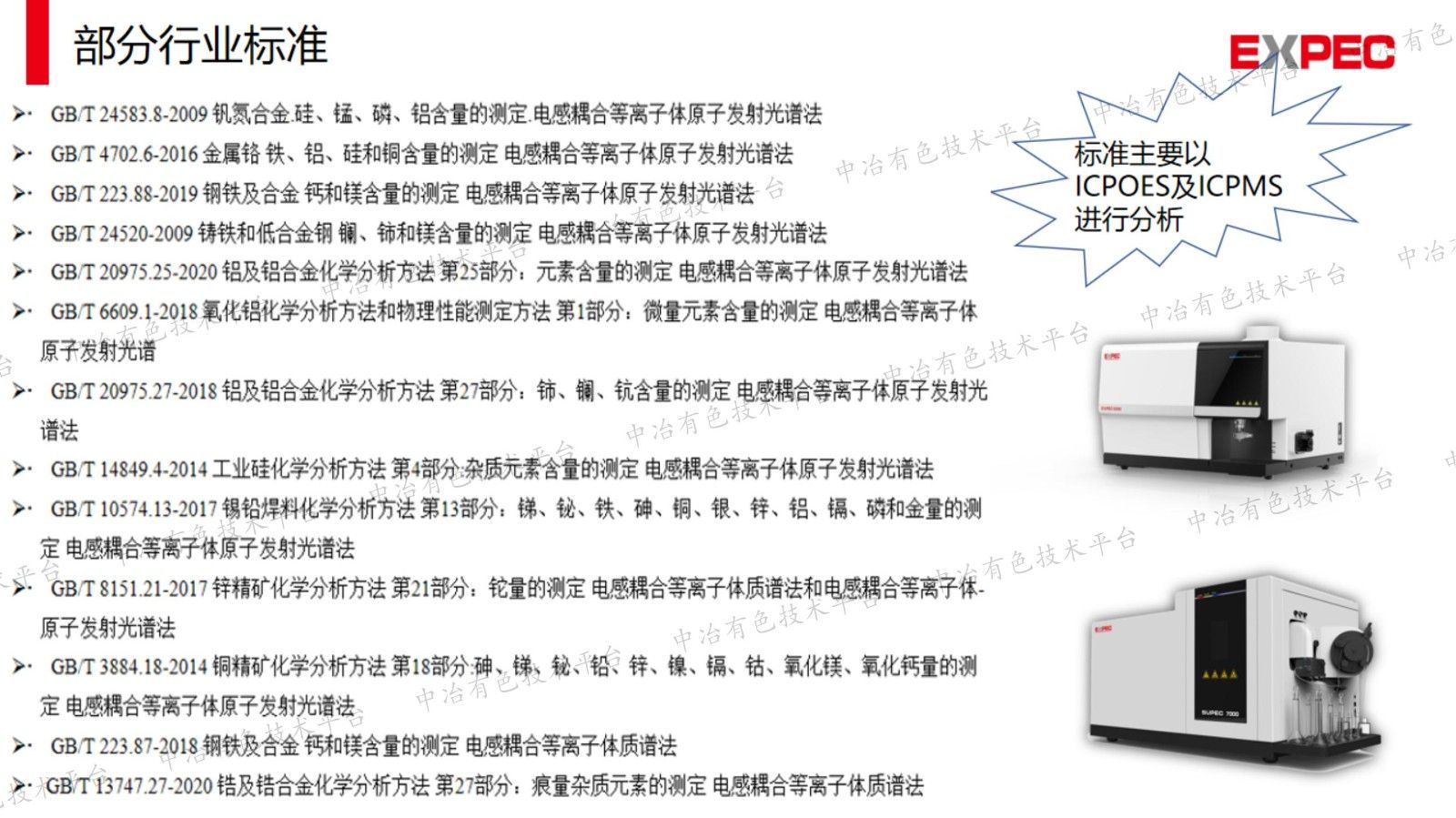 譜育科技在有色行業元素分析檢測中的系列產品及應用