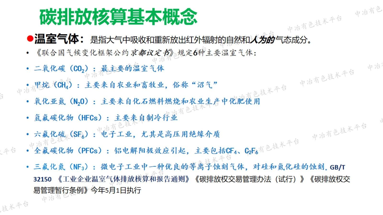 碳排放權交易與分析檢測方法