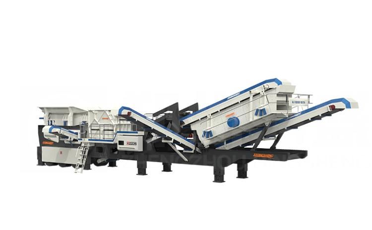 輪胎式移動破碎篩分聯合車