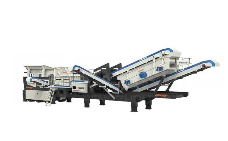 輪胎式移動破碎篩分聯合車