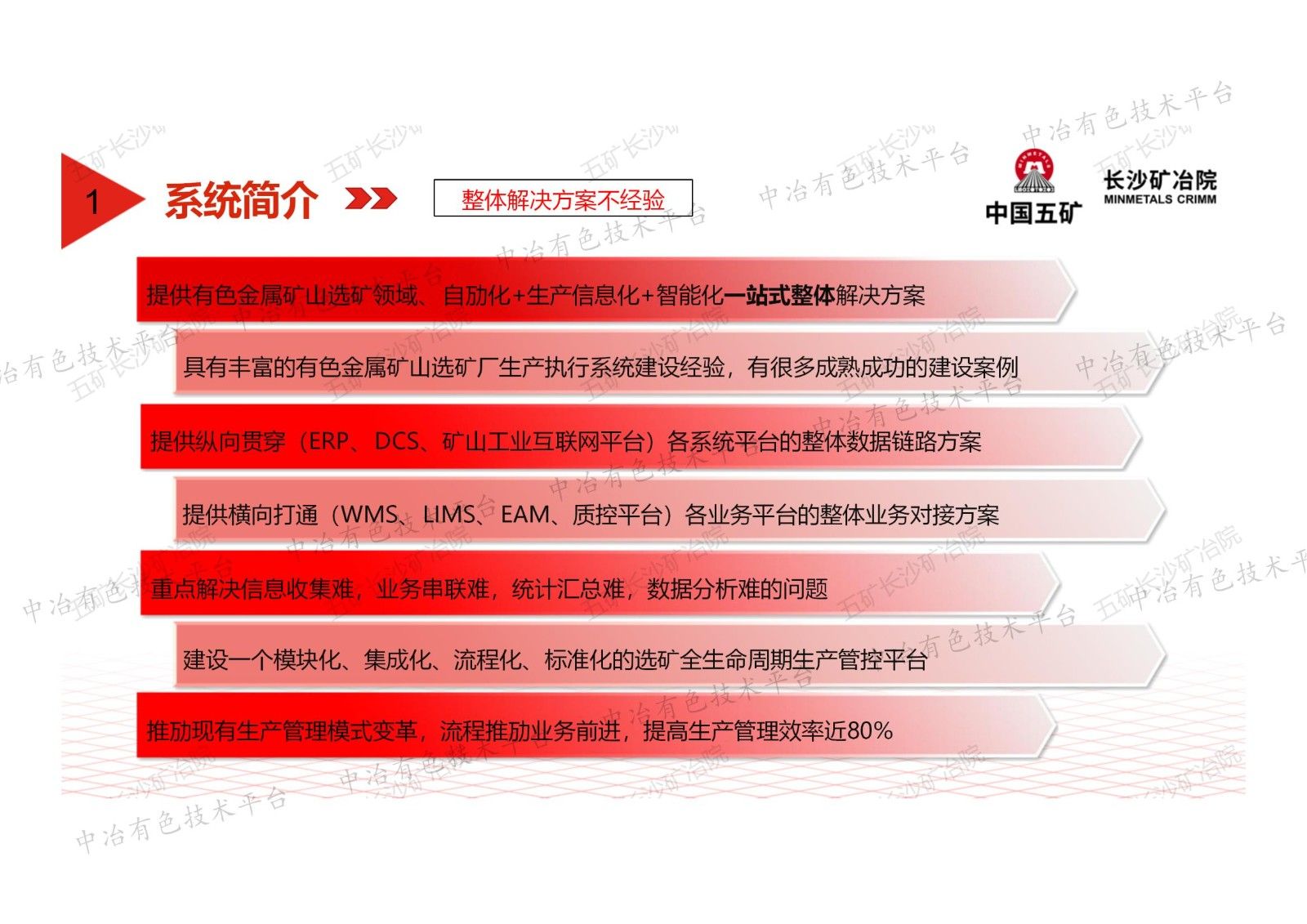 有色選廠信息化系統建設案例淺析