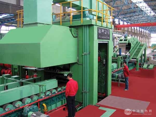 單機架雙卷取鋁熱軋機