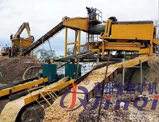 滾筒選金機