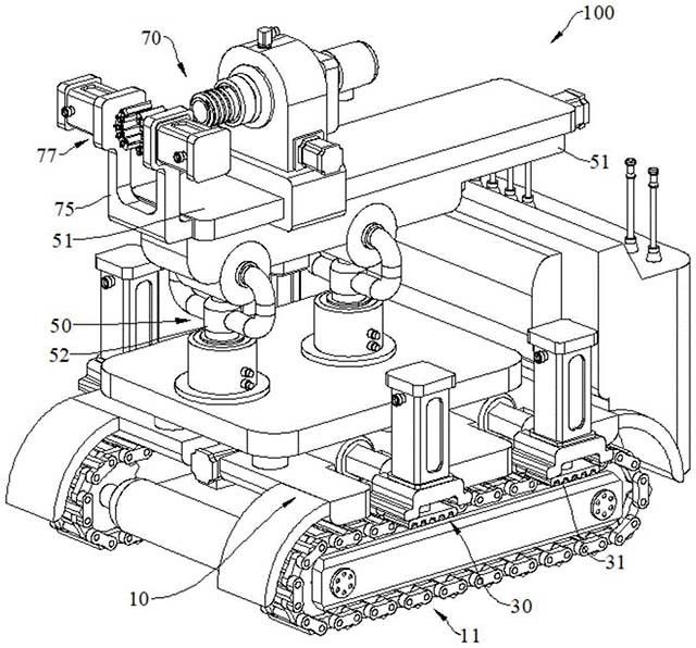 礦用自動化液壓鉆車