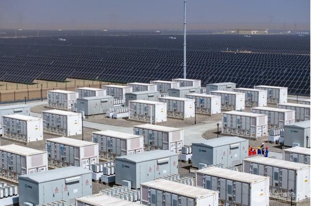飛輪搭配磷酸鐵鋰，山西臨汾100MW/50.43MWh獨立混合儲能電站正式投運