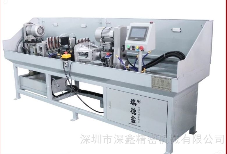 方通雙端面多軸自動鉆橫孔攻絲機