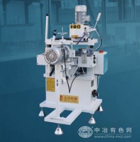 鋁塑門窗鎖孔槽加工機器