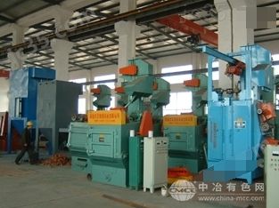 鋁形材鋼管拋丸機