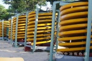 旋轉式螺旋溜槽設備