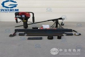 高頻沖擊式取土鉆機