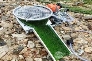 沙金分離震動混汞溜槽