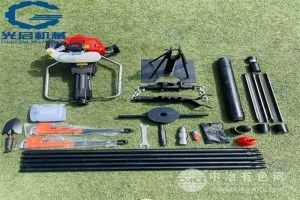 汽油便攜式取土鉆機