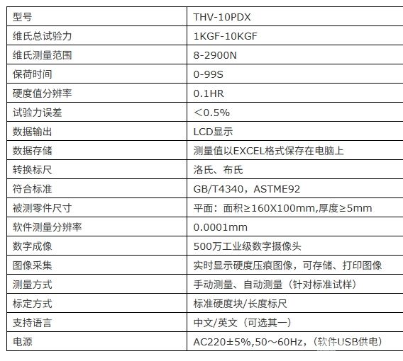 THV-10PDX便攜式高精度薄樣品維氏硬度計