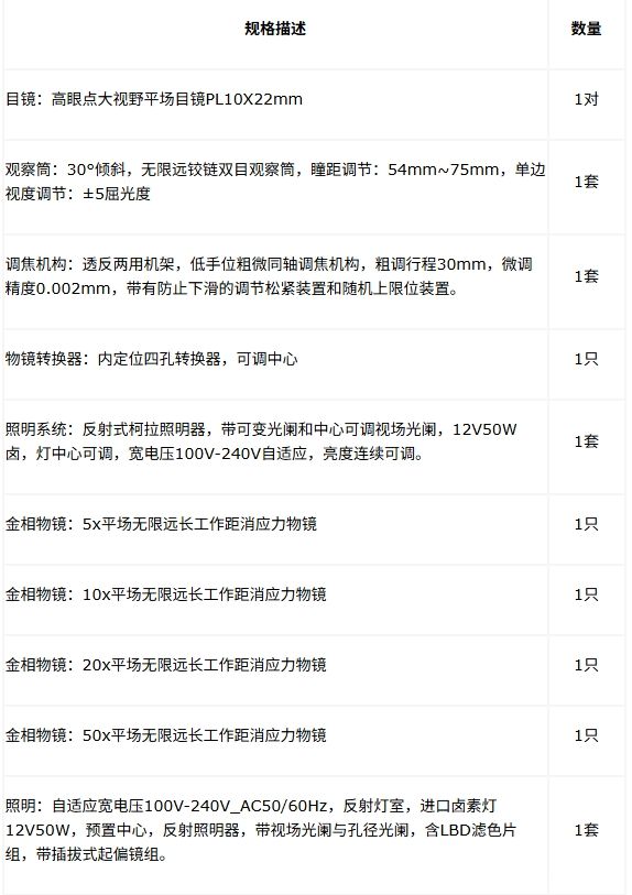  M-50P金相偏光顯微鏡