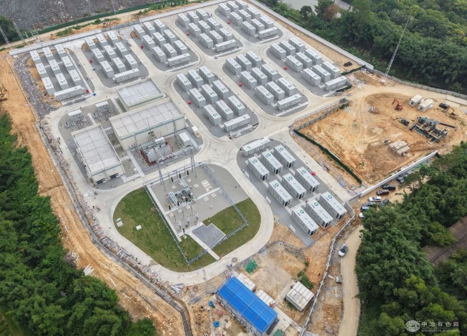 廣東佛山高明區416MWh獨立儲能電站投運，規模達208MW
